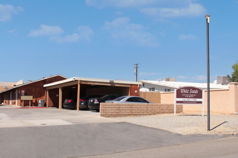 Thank you for viewing our Exteriors 1 at White Sands Apartments in the city of Desert Hot Springs.