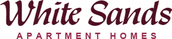 This company logo represents White Sands Apartments as an entity.